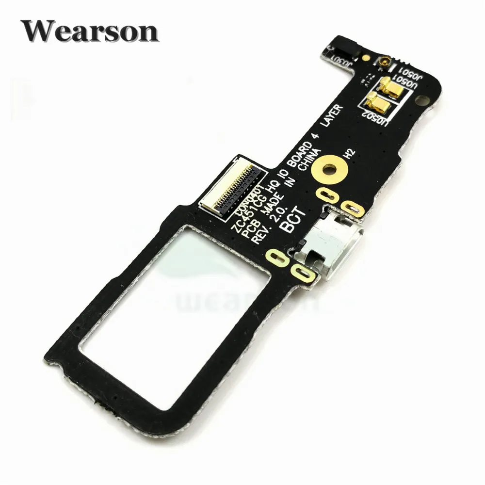 For Asus ZenFone C ZC451CG USB Board Charging Port With Microphone High Quality Tested Free Shipping With Tracking Number (3)