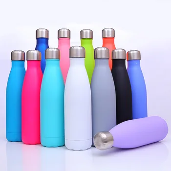 

Customization Stainless Steel Cup Outdoor Sports Drinkware Thermos Bottle For Water Bottles Double-Wall Insulated Vacuum Flask