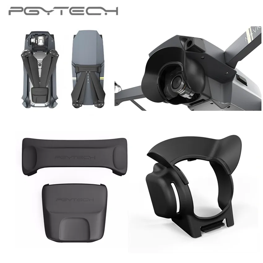

PGYTECH Propellers Motor Holder Fixed Protection Guard fixator and Lens Hood Sun Shade Glare Shield for DJI Mavic Pro drone