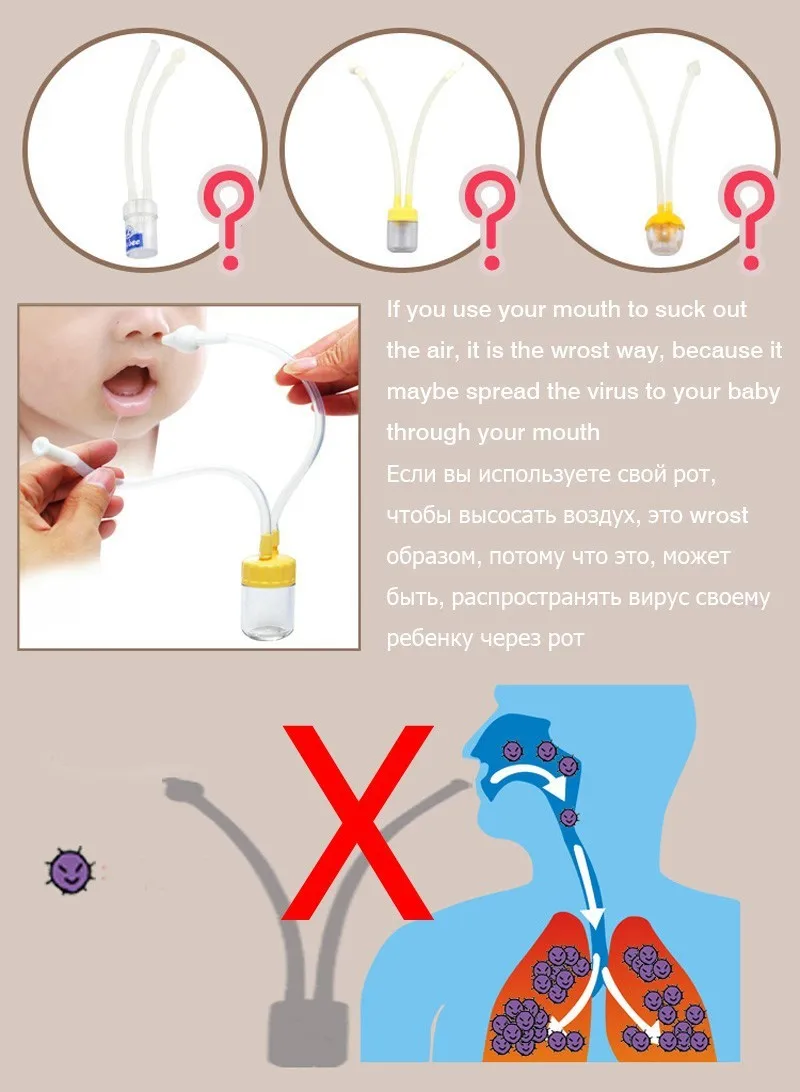 Новое поступление, детский безопасный носовой пылесос очищение носа Очиститель+ медицинские пинцеты для младенцев Вакуумная присоска уход за ребенком