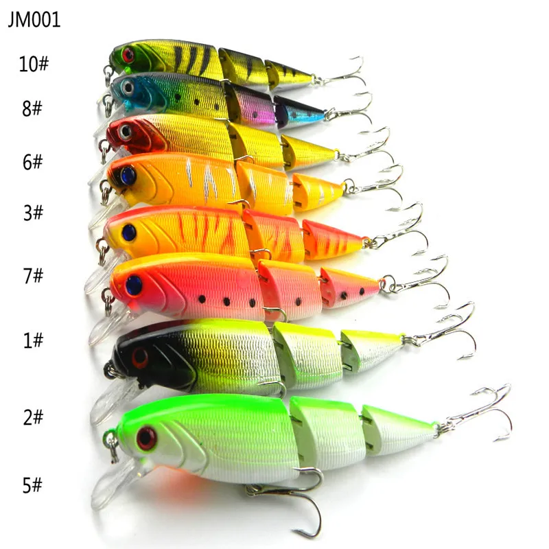 

8pcs Fishing Rods Multi-road Asian Bait Fake Lures Luya Festival 10.5cm/14g Outdoor Fishing
