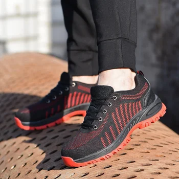 

Anti-smashing Anti-scratch Anti-slip Safety Shoes Safety Work Shoes Lightweight Breathable Rubber Industrial Construction Shoes