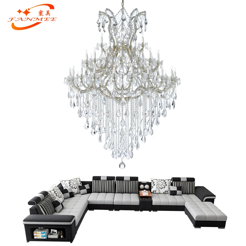 

Modern Classic Crystal Chandelier Lighting Maria Theresa Crystal Chandelier Light LED Classical Hotel Restaurant Hanging Light