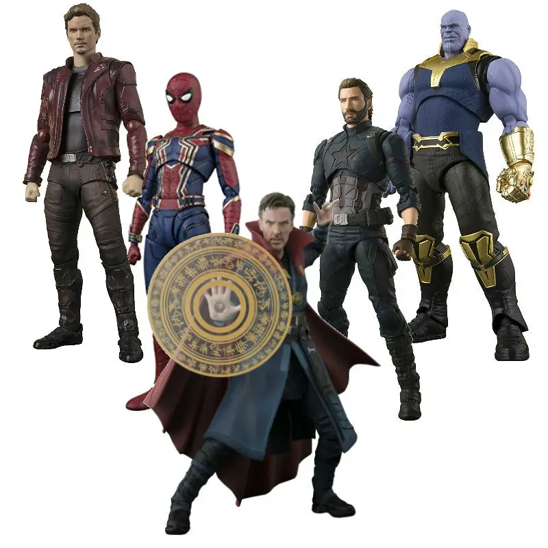 

S.H. Figuarts Avengers Star Load Black Widow Captain America Infinity War PVC Figure