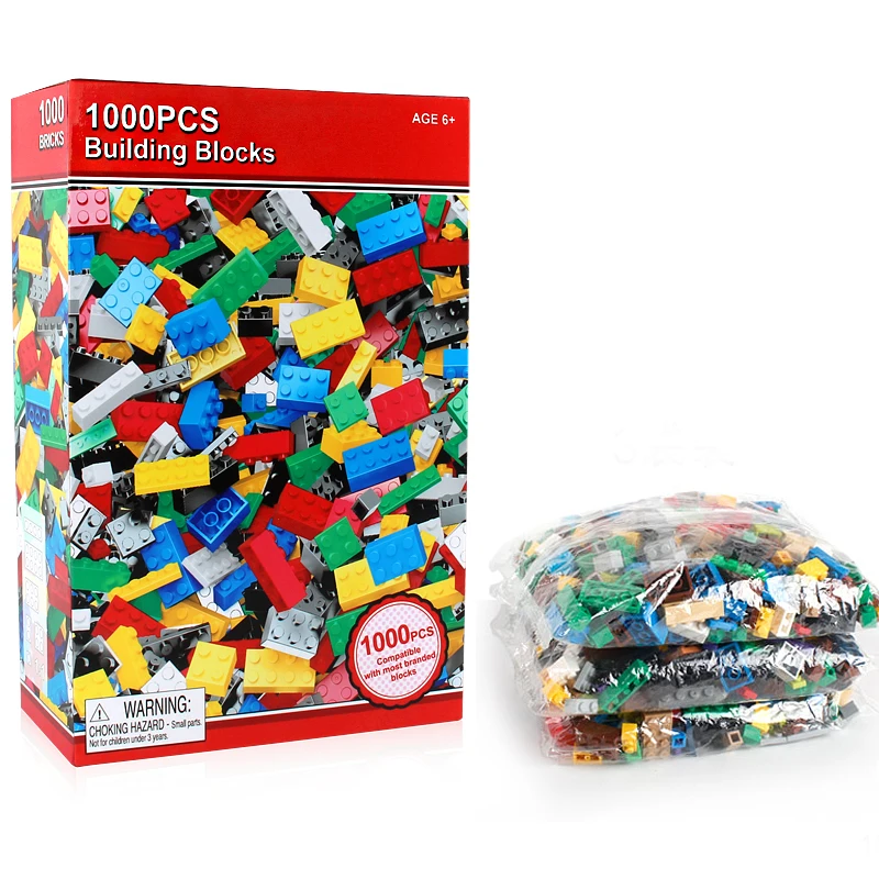 

1000 Pieces Architecture DIY Creative Bricks Toys wooden Block For Children Compatible City With Plastic Toys Building Block
