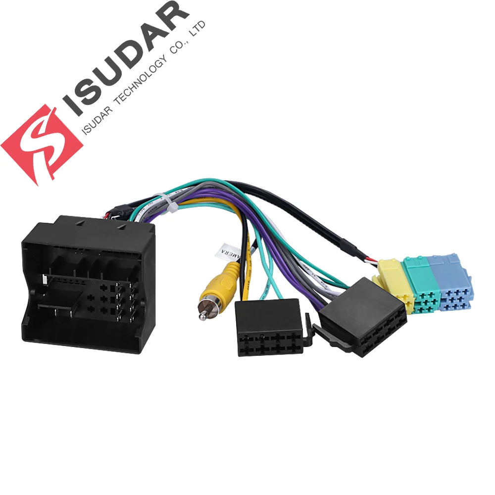 ONLY SUIT FOR ISUDAR DEVICE! Isudar ISO Cable For VW/Volkswagen/MQB/Golf 7 Platform Car DVD for ISUDAR Plug-in-play version