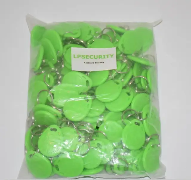 100pcs RFID Smart Card Of ID ket tags Keyfobs 125 KHz ID Card Access Control (NOT COPY,NOT writable) 3