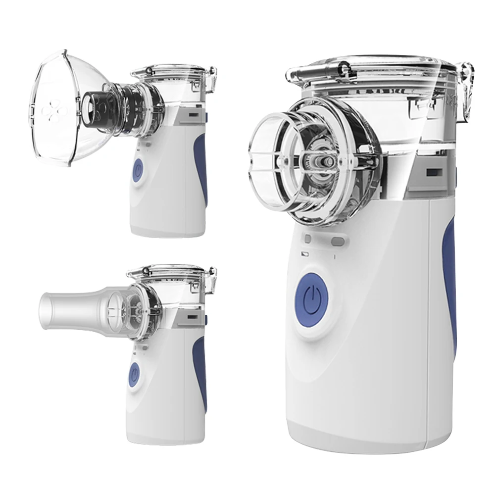 

Portable Medical Equipment Inhale Nebulizer Steaming Device Handheld Ultrasonic Automizer Inalador Nebulizador Children Adult