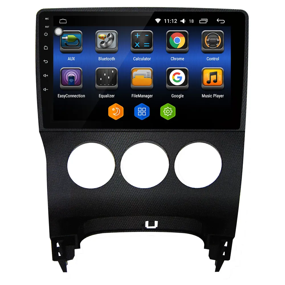 Flash Deal 9" IPS 4G DSP Carplay Android 8 Octa Core 4GB RAM 64GB ROM BT FM Car DVD Multimedia Player Radio For Peugeot 3008 2011-2016 MT 1