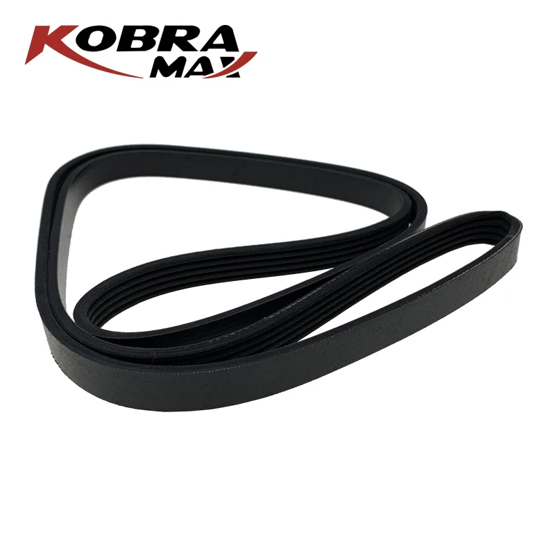 

KOBRAMAX Auto Parts Triangular V-ribbed Belt 5PK1750 Made of High Quality Rubber Gwear Resistance For Renault