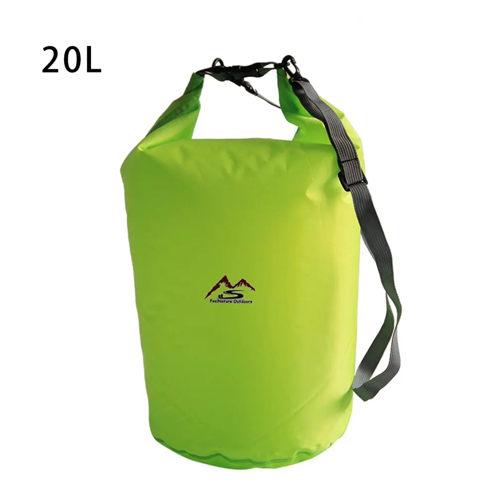 Водонепроницаемый открытый плавательный мешок сухой мешок плавающие шестерни сумки для лодок Рыбалка рафтинг плавание Горячая 5L/10L/20L/40L - Цвет: 10