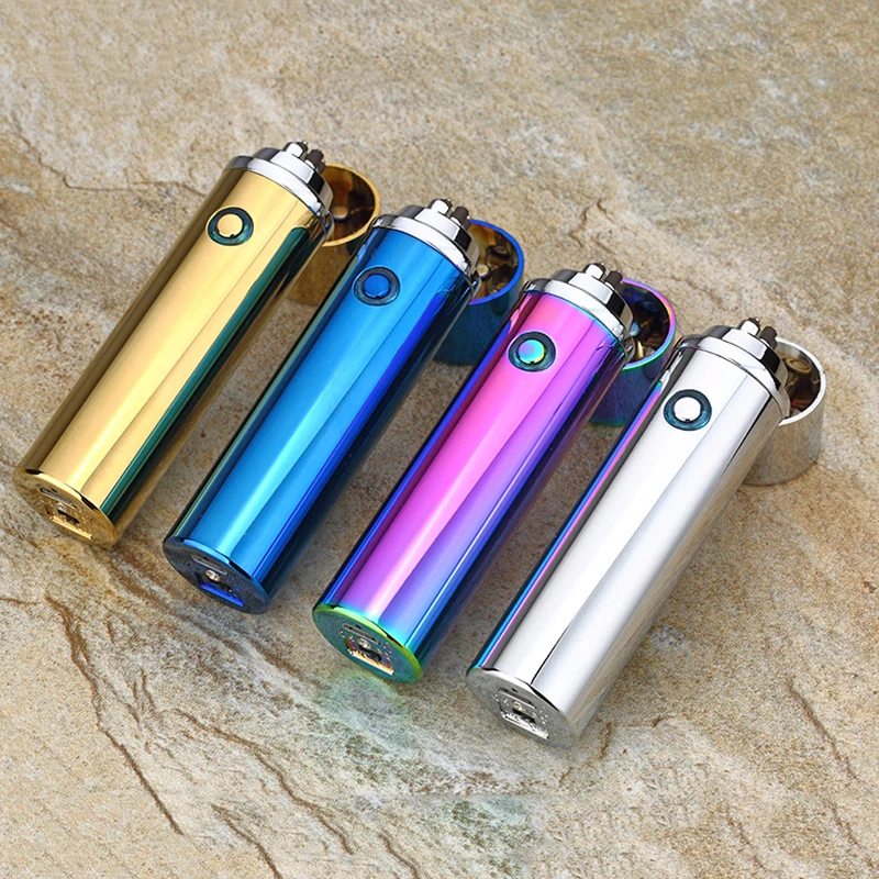 Электрическая зажигалка с двойной импульсной дугой USB заряжаемая плазменная