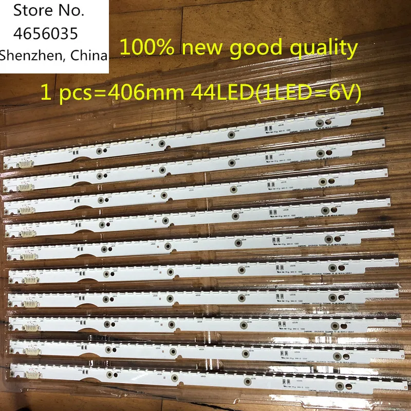 Новинка 100% 44 Светодиода * 6 в 406 мм Светодиодная лента для samsung UA32ES5500 UE32ES6100 SLED 2012svs32