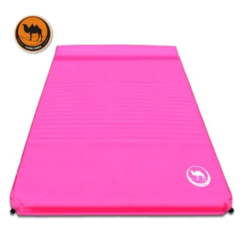 

Dikke 5 cm Groef Wave Matras Automatische Opblaasbaar Kussen Outdoor Camping Opblaasbare Mat Grote Ruimte Voor 2 Personen