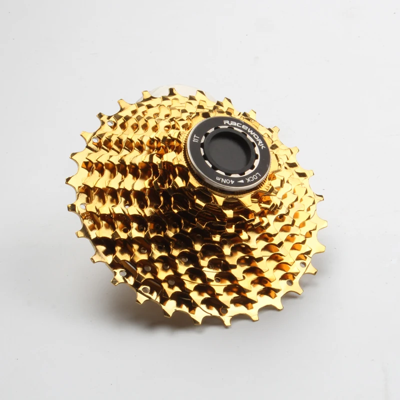 gold shimano cassette