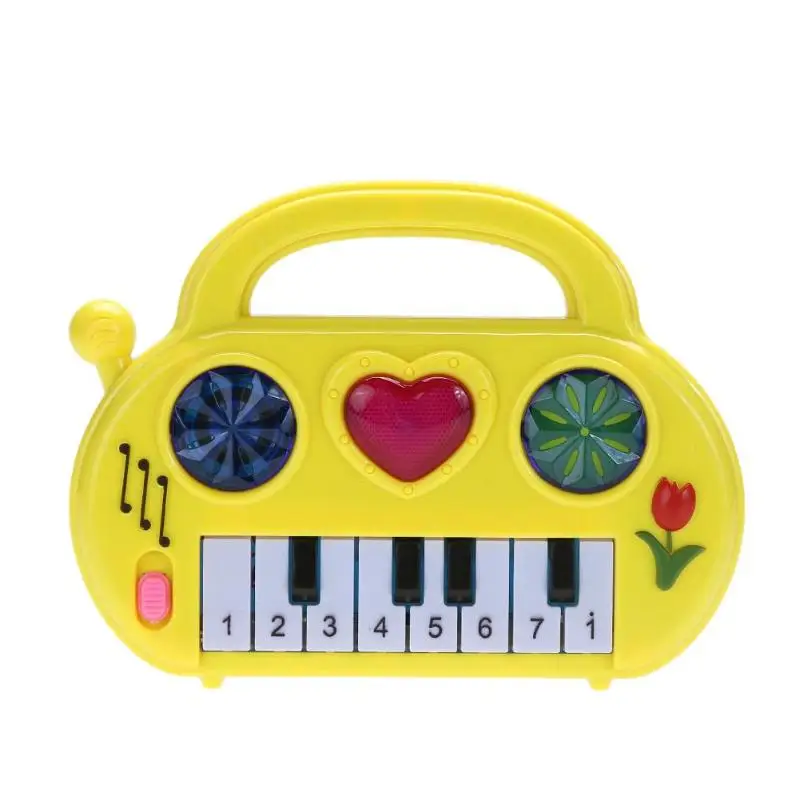Мини детский игровой клавиатуры для малышей и детей постарше пианино развивающий, образовательный мультфильм милый игрушечное Пианино