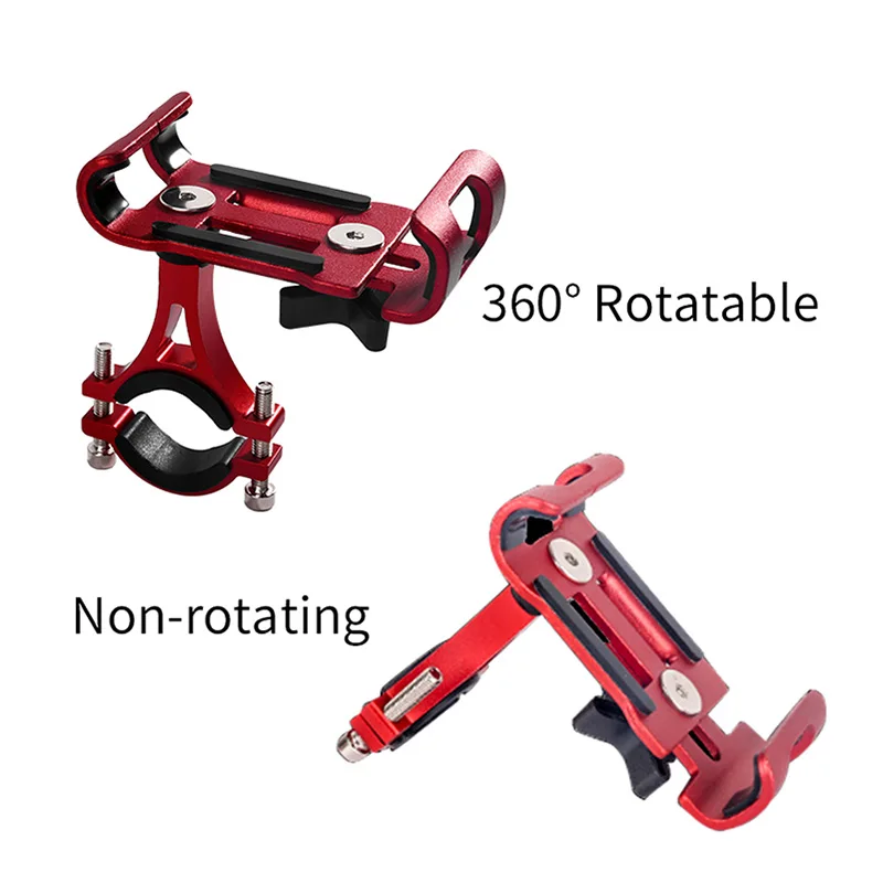  360 drehbare Fahrrad Telefon Halter Aluminium Legierung 35 Zu 65 Zoll Handy GPS Radfahren Halterung