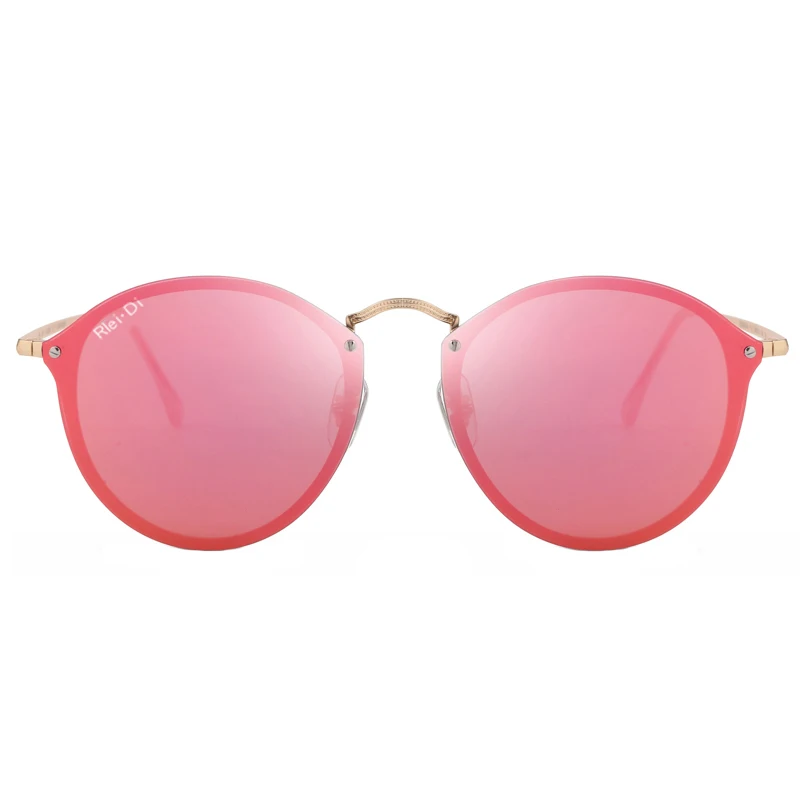 Fashion G15 Round Sunglasses Women Brand Designer 2019 Mirror Pink Sunglasses Ladies Sun Glasses For Women Female UV400