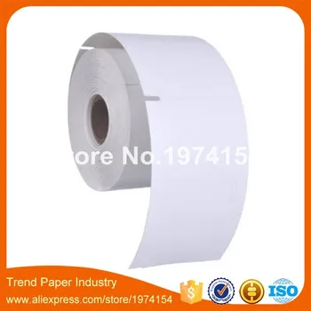 

400x Rolls Dymo Compatible 30856 - 2-7/16" x 4-3/16" Non-Adhesive Name Badges (other item:11352,30252 ,30256 30323 ,30324,30336)