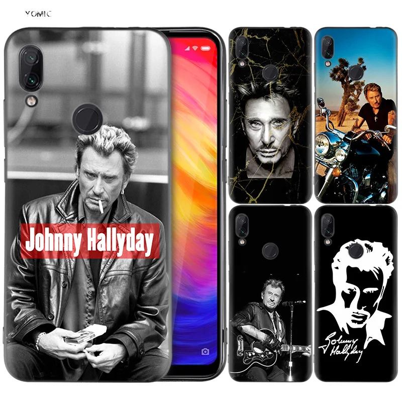 

Silicone Coque Case for Xiaomi Redmi Note 7 6 5 Pro Mi A1 A2 8 Lite 9 GO Poco F1 S2 4 4X Plus Johnny Hallyday Music Forever