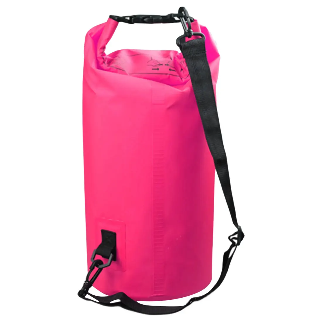 Уличные спортивные сумки для плавания Набор для путешествий 5л/10л/15л/20л водонепроницаемые сумки для хранения сухих мешков сумка для сплав на каноэ каяках - Цвет: Pink