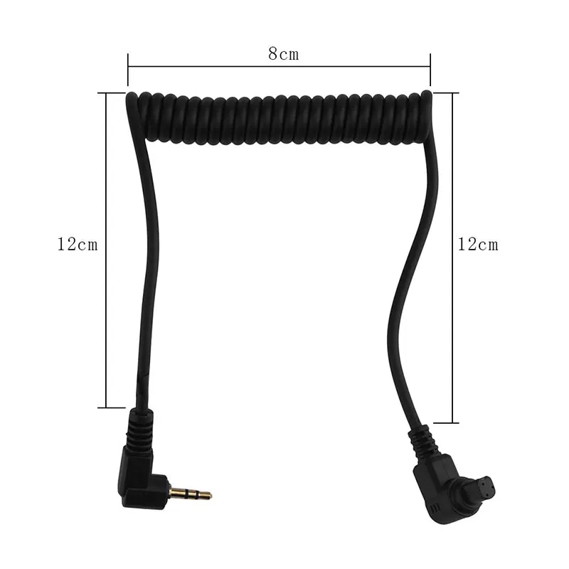2.5mm 3C Remote Switch Shutter Release Cable For Canon EOS 6D 7D 50D 40D 30D 5D 20D 10D 5D Mark II III Camera (10)