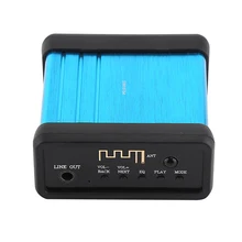 Bluetooth аудио приемник адаптер DAC коробка беспроводной аудио USB TF карта декодирование плеер 3,5 мм Preamp выход для автомобиля домашний динамик
