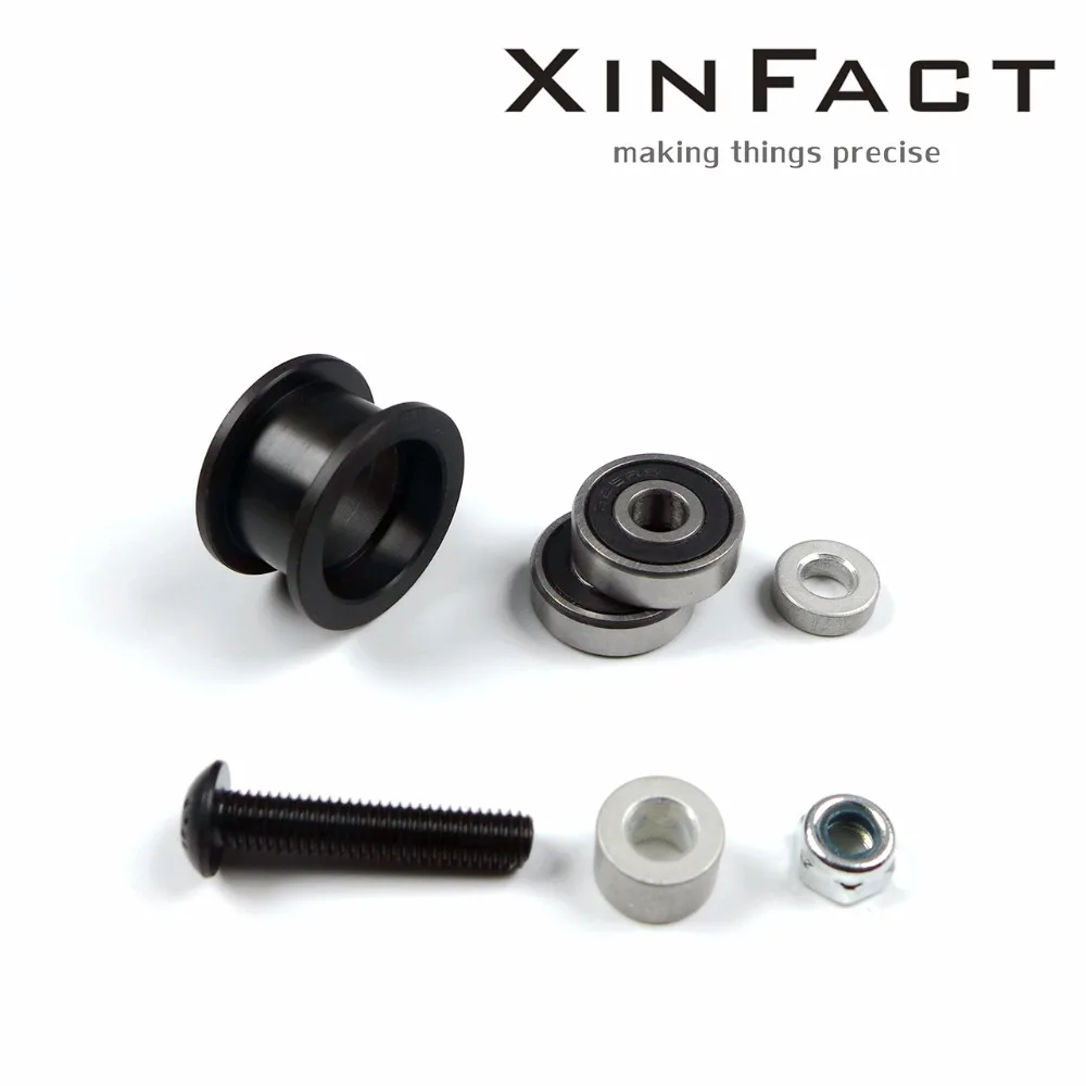 

Smooth Idler Pulley wheel Kit for Openbuilds V-Slot rail,OX CNC,V Slot,H type,H wheel--Lot30