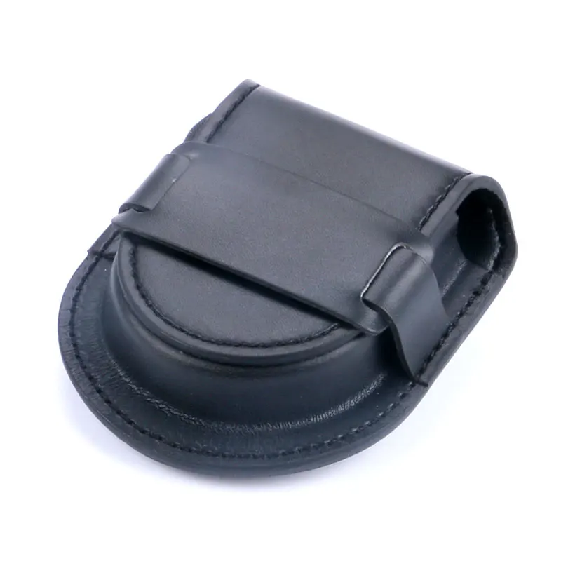 Черный/коричневый Чехол винтажная Черная сумка из искусственной кожи для карманные часы на цепочке Чехол Держатель карманные часы чехол для хранения коробка WB13
