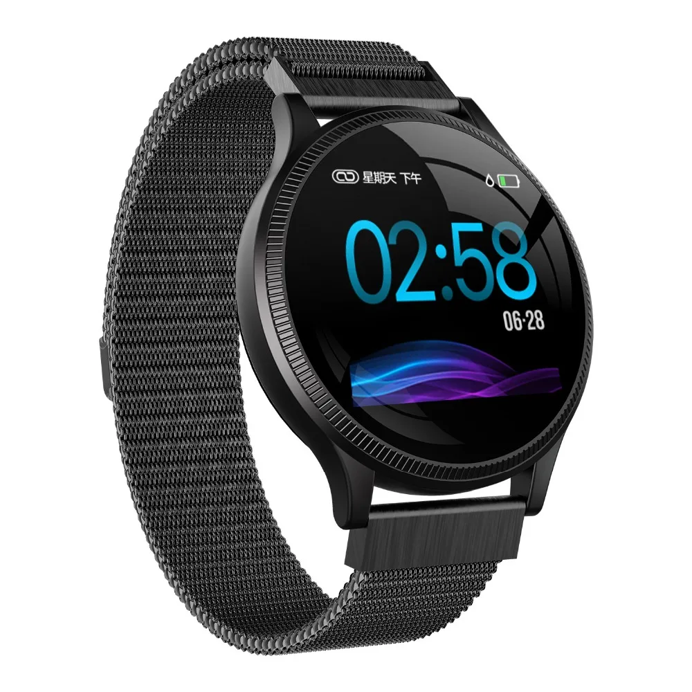 

Smart Watch Metal Sport Round Color Screen Lightweight Waterproof And Sweatproof heart Rate Blood Pressure Monitoring Step