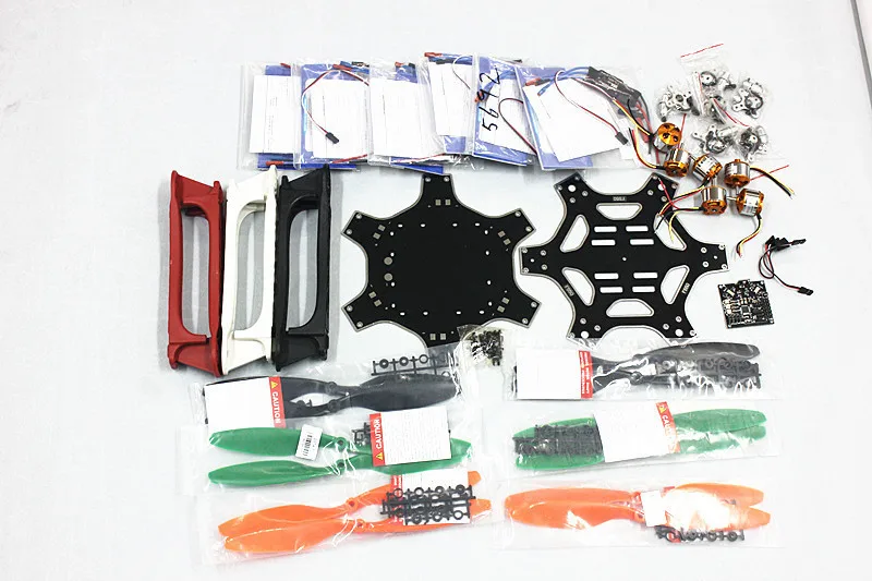 

F05114-F F550 Hexa-Rotor Air Frame Flame Wheel Kit KK 2.3 Controller HexaCopter RTF W/ ESC Motor Propeller