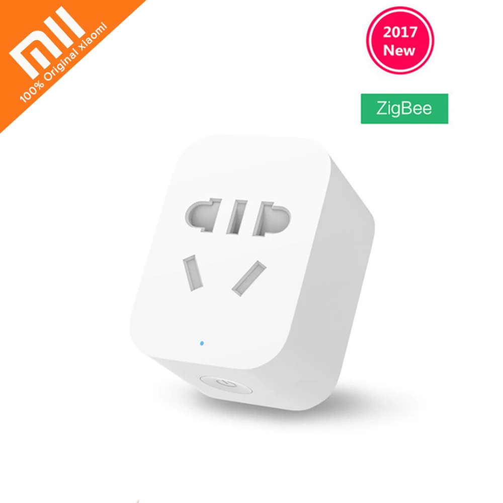 

New Original Xiaomi Mi Smart WiFi Socket Plug ZigBee Version APP Remote Control Timer Power Detection with Smart Home Mihome APP