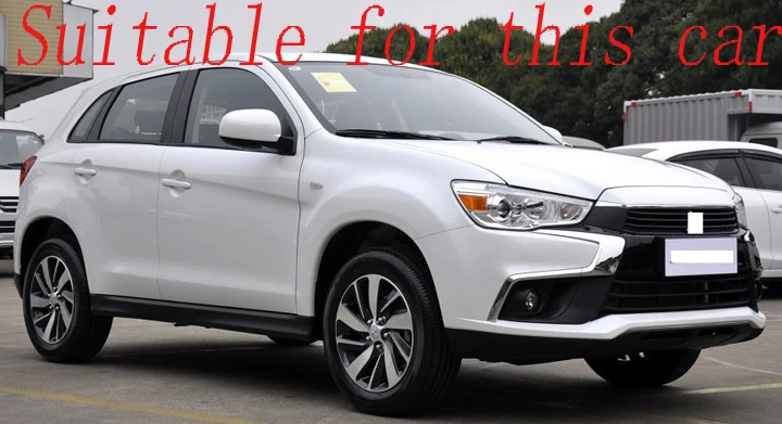 For Mitsubishi ASX 2010- Plastic Exterior Visor Vent Shades Window Sun Rain Guard Deflector 4pcs 2011 2012 2014 2015