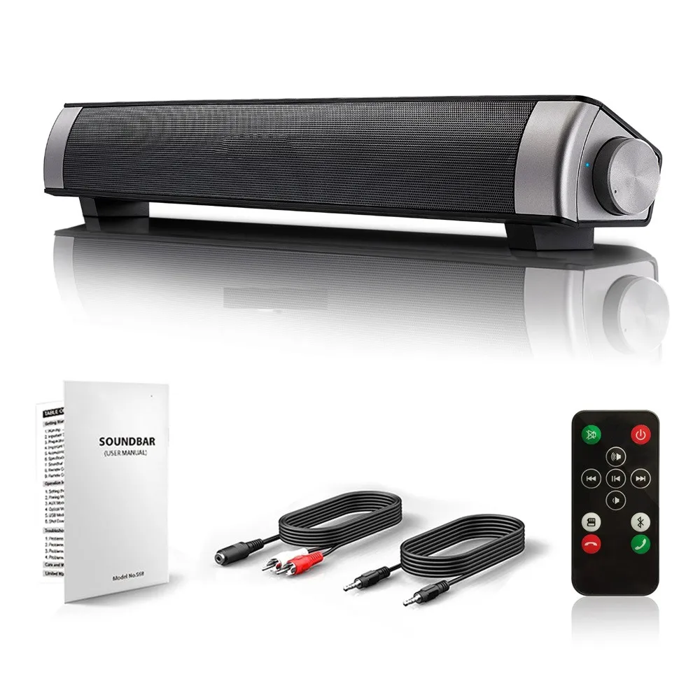 

Portable Speakers for tv sound bar for tv 2019 Stereo Sound Blaster Dual Home Speaker BT4.1 Speaker Sound System For TV Computer