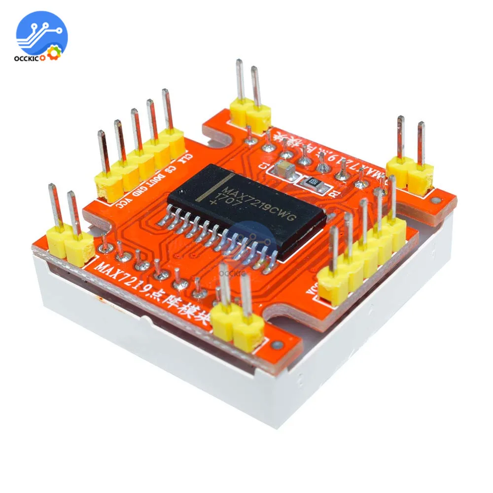 

MAX7219 Dot Matrix Module 5V/3.3V LED Display Matrix 8x8 Module For Arduino NEU Module Microcontroller