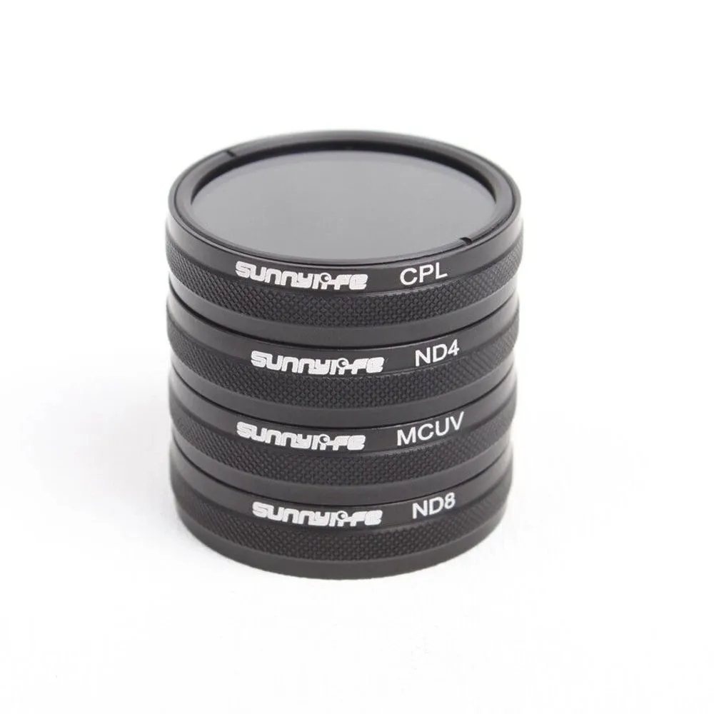 For DJI Phantom 3 / 4 Accessories ND4 / ND8 / MCUV / CPL Lens Filter For Phantom 4 Phantom 3 ProfessionalAdvancedStandard