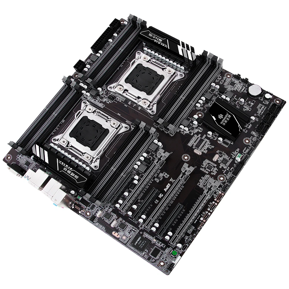 هوانان تشى X79-16D اللوحة إنتل المزدوج وحدة المعالجة المركزية LGA 2011 E5 2689 2670 V2 DDR3 1333/1600/1866 MHz 515 GB M.2 NVME SATA3 USB3.0 E-ATX
