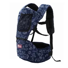 Multi Fonction Respirant Coton Bébé Sac À Dos Transporteur Ergonomique Infantile Taille Tabouret En Plein Air Kangourou Bébé Bretelles MT100823