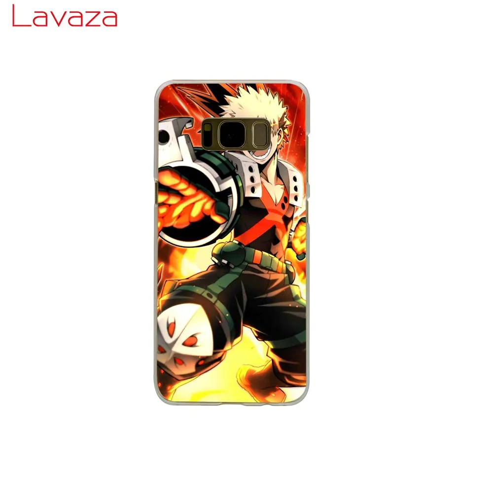 Lavaza аниме Katsuki Bakugou жесткий чехол для телефона для samsung Galaxy A10 A30 A40 A50 A70 M10 M20 M30 крышка