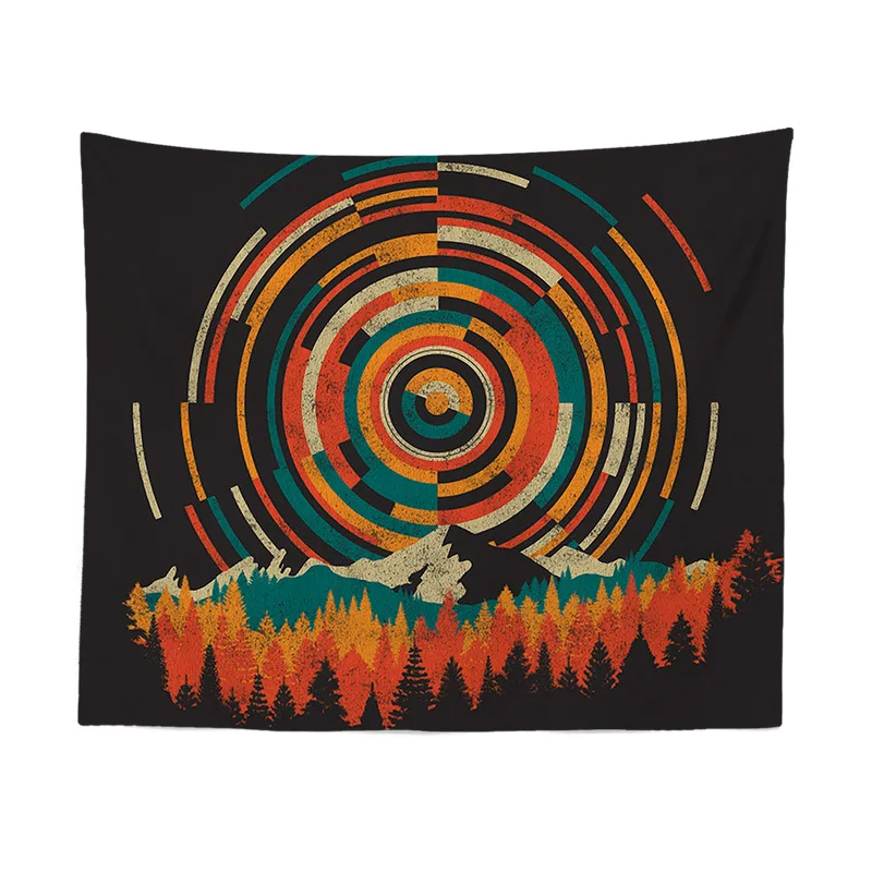 

Multiple size Simple Sea scenery Star Tapestry 3D Printed Wall Hanging Picture Tapestry Bohemian Beach Towel Table Cloth Blanket