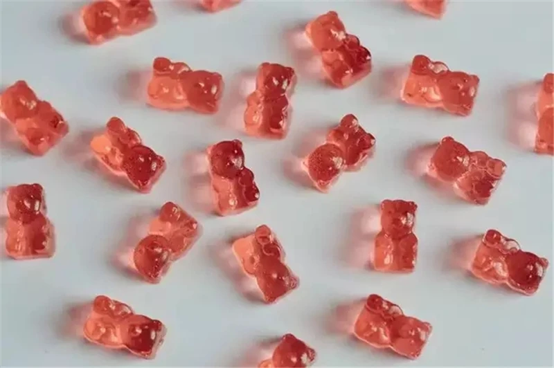 Gummy пресс-форма мишки силикон для конфет шоколадная форма формы 50 полости выпечки печенье торт инструменты для украшения