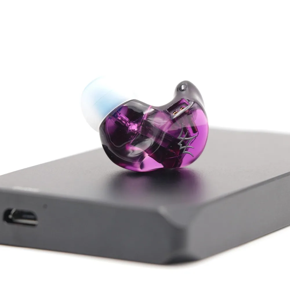Fearless Audio Crystal Pearl 2BA Knowles Drivers In Ear Earphones HiFi Audiophile Monitor With 0 78mm 2Pin Detachable Cable