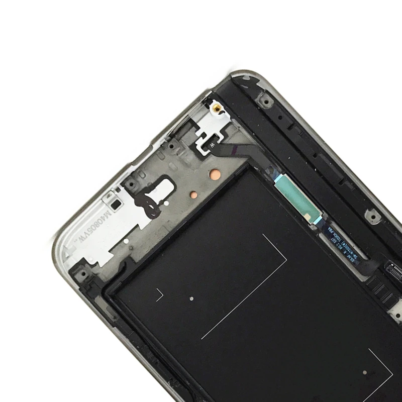 Для samsung Galaxy Note3 Note 3 Neo Mini Lite N7505 дисплей кодирующий преобразователь сенсорного экрана в сборе AMOLED lcd Замена с рамкой