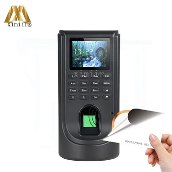 

Biometric Fingerprint And 125KHZ RFID Card Access Control TCP/IP Standalone Fingerprint Door Access Control Time Attendance F805