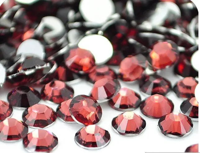 

Red Coffee Color 2mm,3mm,4mm,5mm,6mm Facets FlatBack Resin Rhinestone Nail Art Gements Decoration Stones/Beads
