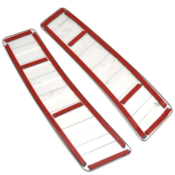 

Frame Cover Trim Replacemnet Silver Stainless Steel Trunk Inner Protector