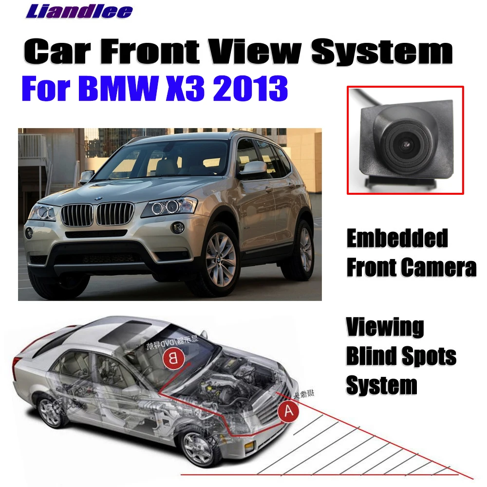 

For BMW X3 F25 2013/ 4.3" Car LCD Screen Monitor Display / Front View Camera Grill Embedded / Cigarette Lighter Switch