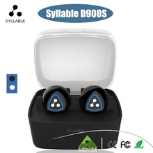 5 шт./лот DHL Бесплатная слог d900s bluetooth стерео наушники Беспроводной музыка Handsfree Мини-вкладыши Fone де ouvido С микрофоном