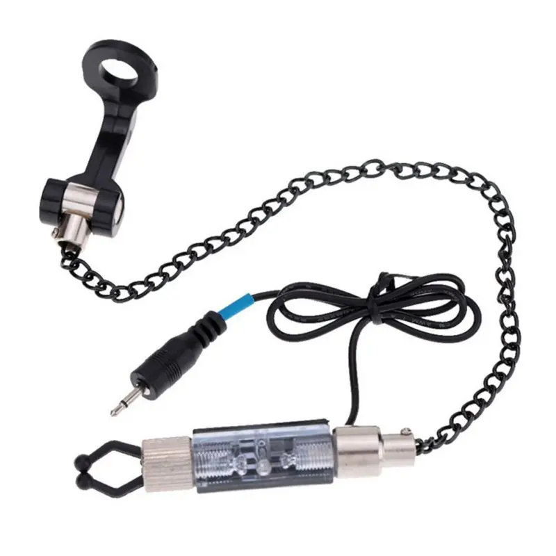 

LED Illuminated Indicator Hanger Swinger Fishing Bite Chain Fishing Equipment Accessory