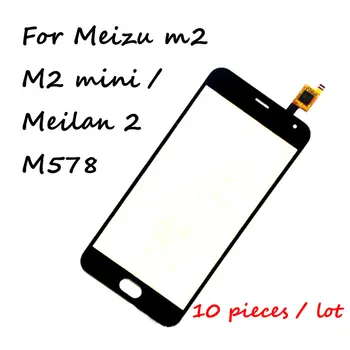 

10PCS Black Touch Screen Digitizer For Meizu m2 M2 mini / Meilan 2 M578i Touch screen Free shipping + Order Tracking